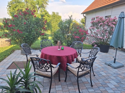 Sitzecke im Garten